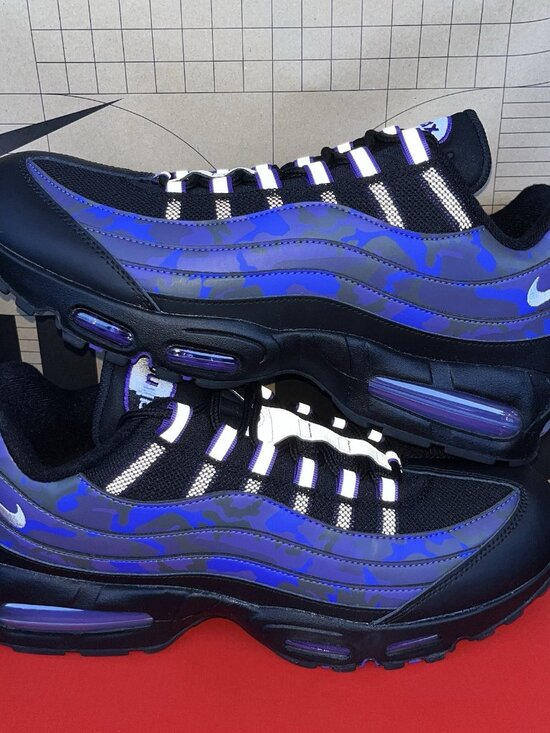 NEW Nike Air Max 95 OG Court Purple Camo Size 14 Men\'s HQ1973-500